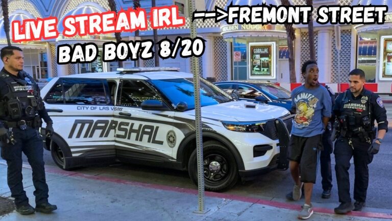 Tupac Trial, County Jail, and Fremont Street Livestream IRL