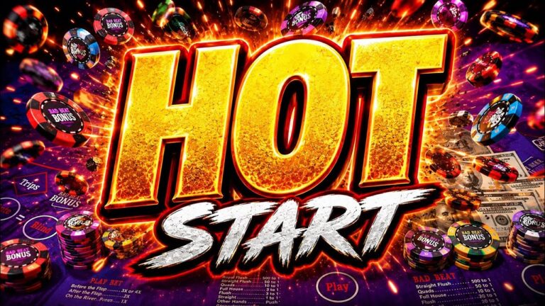 ULTIMATE TEXAS HOLD ‘EM in LAS VEGAS! HOT START!! LET’S GO! 🔥(UTH) IRL