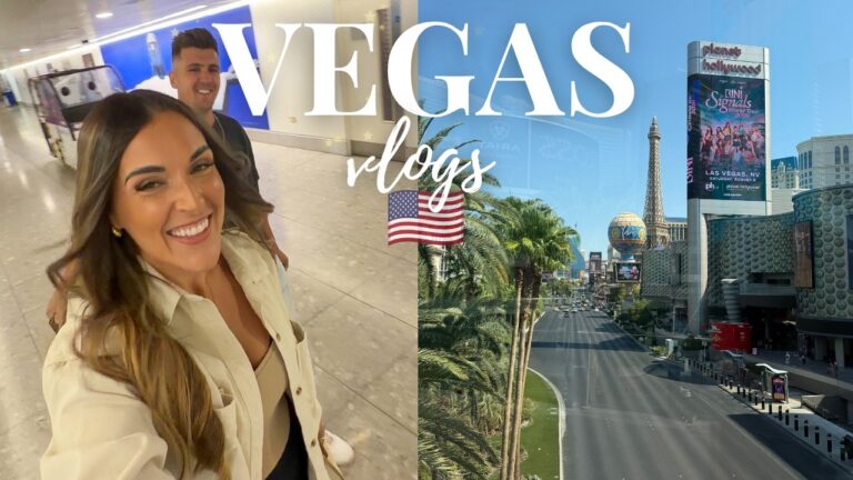 VEGAS Travel Day! 🎰 Flying Virgin Upper Class | Checking in to The Bellagio
