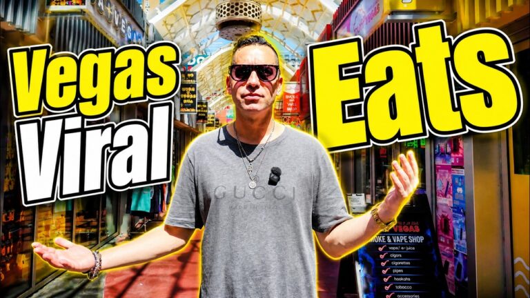 Vegas Viral Eats! 6 Must-Try Las Vegas Food Spots with Suddle D 🔥🍔