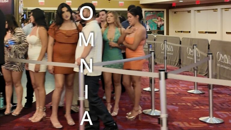 Walking the Las Vegas Strip PH to Caesars on 8/14 in 4k around 835p – People watching, showgirls