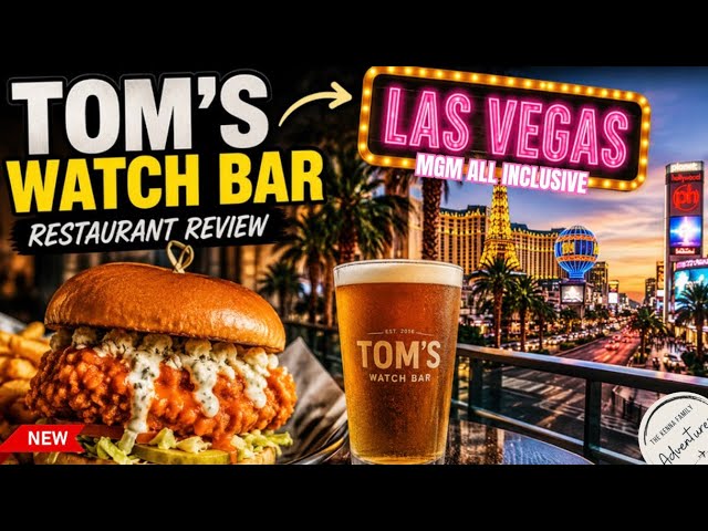We Tried Tom’s Watch Bar Las Vegas… Was It Worth The Hype?
