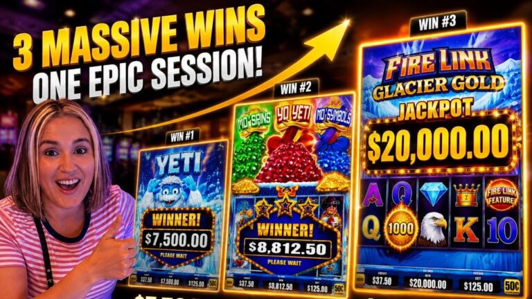 We ran a “HOT STREAK” in Las Vegas. The slot machines were hitting all over town