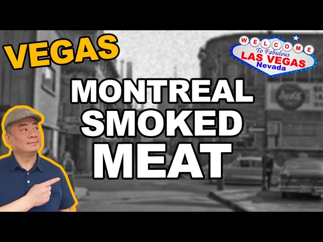 We tried Montreal Smoked Meat! Lester’s Deli in Las Vegas
