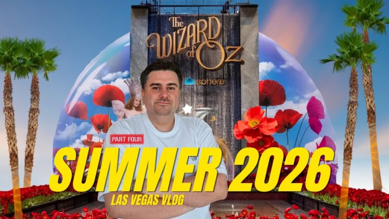 We’re Off to See the Wizard! – Las Vegas Summer 2026 Vlog