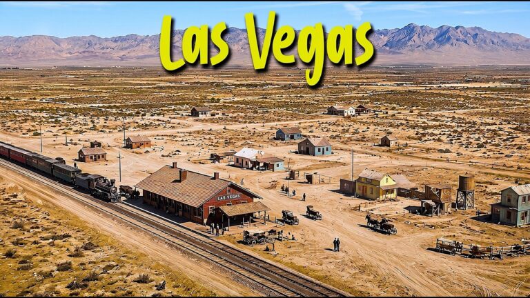 What Las Vegas Actually Looked Like Before the Hoover Dam (AI Reconstruction)