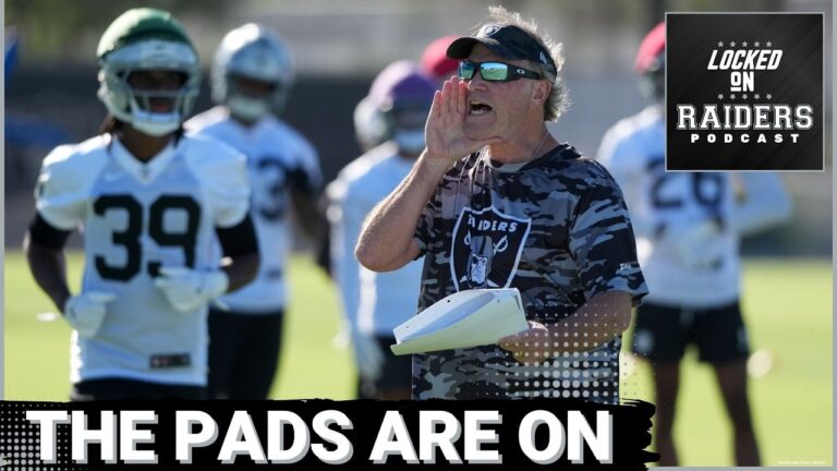 What and who to look for as the Las Vegas Raiders put on the pads