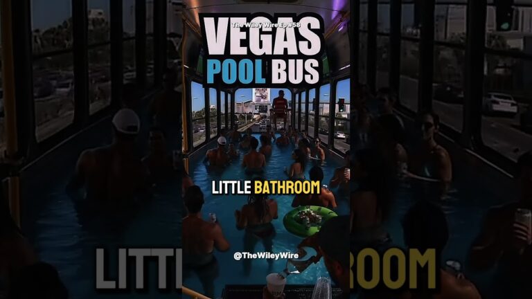 What if Las Vegas Got A Pool Bus 🏊‍♂️🚌
