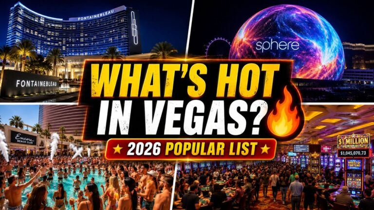 What’s HOT In Las Vegas Right Now? The Most Popular Spots Of 2026 So Far