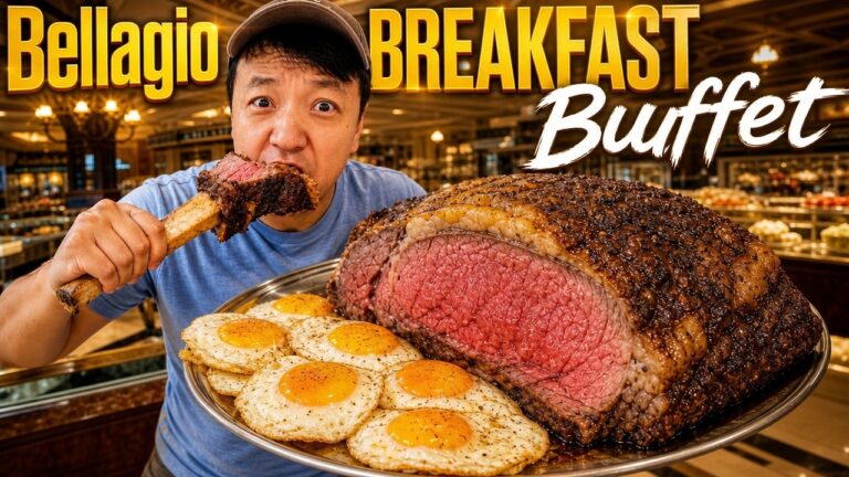Worst Buffet on the Strip?! BREAKFAST BUFFET Review at The Bellagio in Las Vegas