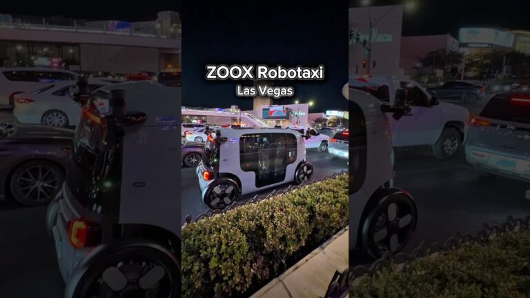 Would You Take a Driverless Taxi? Riding Zoox in Las Vegas