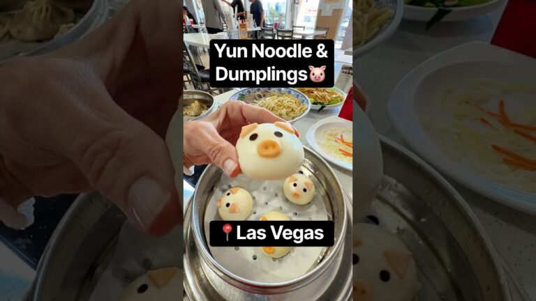 Yun Noodle & Dumplings Las Vegas!Fresh & Delish! Must Try#vegas #lasvegas #vegasfood #chinesefood