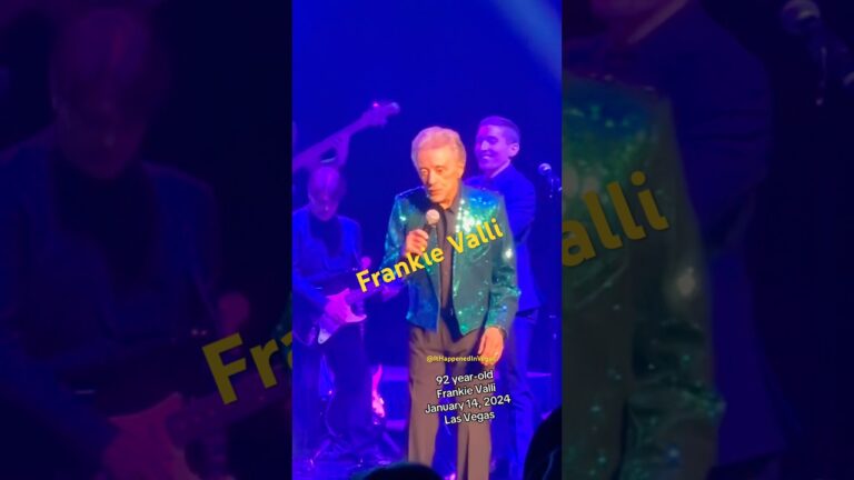 @frankievalliandthefourseasons #frankievalli #lasvegas #entertainer #vegas #music #singing #sing