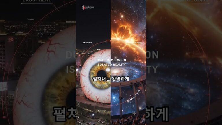 라스베이거스 스피어는 건물이 두 개입니다