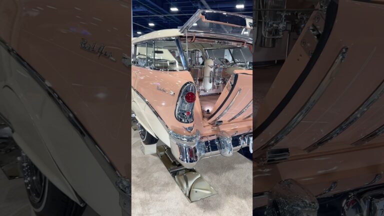 1956 Chevrolet Bel Air Wagon LOWRIDER: ‘Family Madness’ at the Las Vegas Lowrider Super Show 2026!