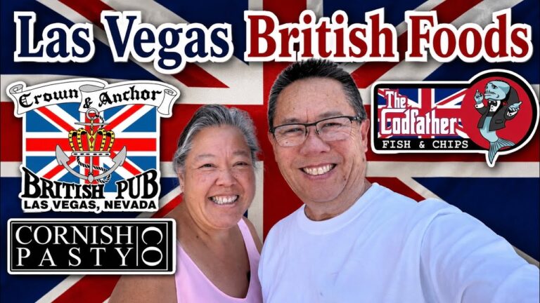 3 British Restaurants in Las Vegas — Food Tour!