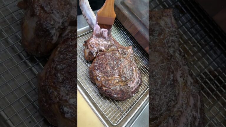 $325 Wagyu Tomahawk Steak from Carversteak in Las Vegas