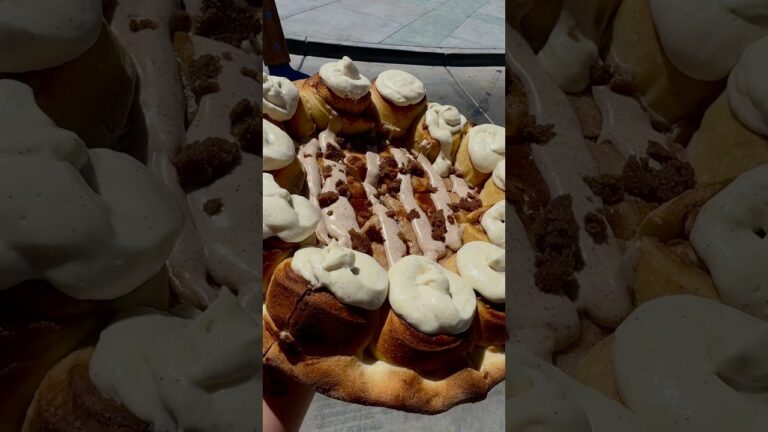 Above the Crust Cinnamon Roll Pizza of the Month Las  Vegas