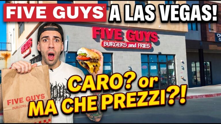 Andiamo da FIVE GUYS a Las Vegas