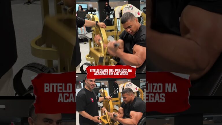 BITELO QUASE DEU PREJÚIZO NA ACADEMIA EM LAS VEGAS
