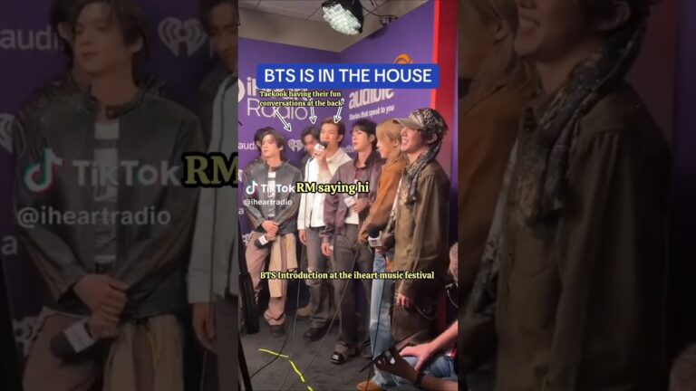 BTS Interview at iHeartRadio Music Festival 2026 💜 | Las Vegas