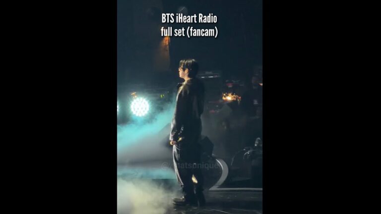 BTS iHeart Radio Full Set | Fan Cam | Las Vegas | T-Mobile Arena 2026