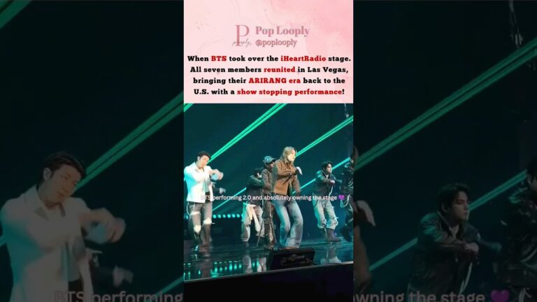 BTS performing 2.0 at Las Vegas #bts #popular