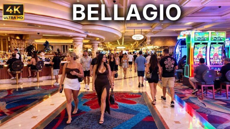 Bellagio Las Vegas Walking Tour | Busy Labor Day Weekend | September 2026 [4K HDR].