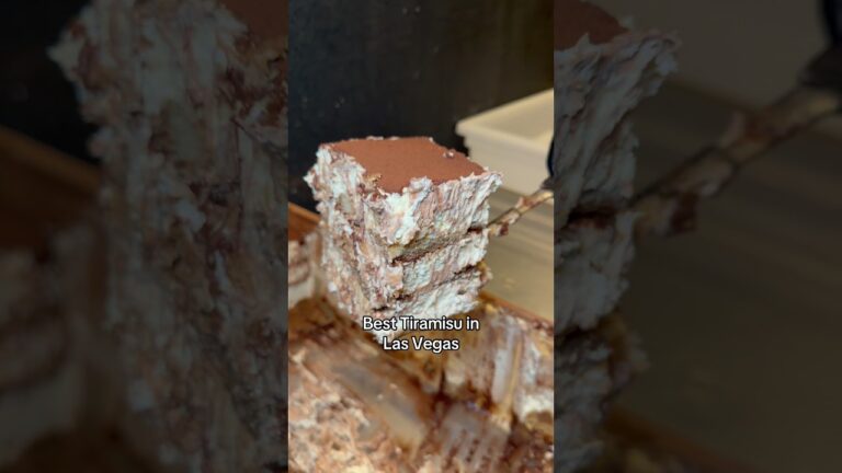 Best tiramisu in Las Vegas #303inthecut #lasvegasfood #tiramisu #dessert