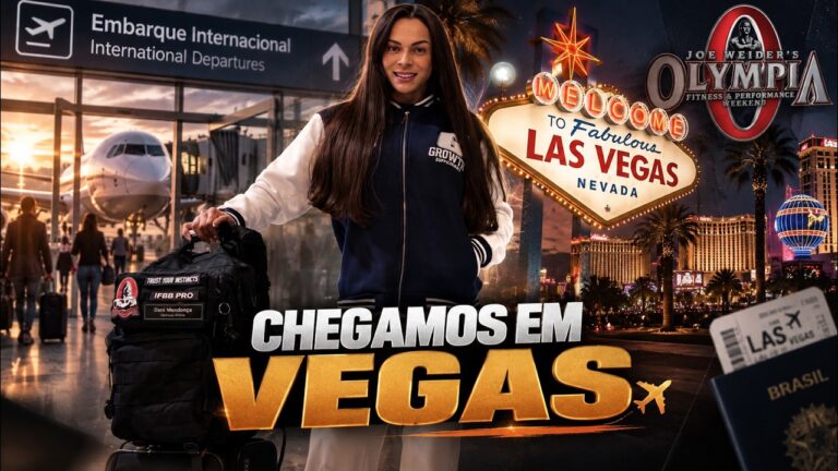 CHEGAMOS EM LAS VEGAS PARA O MR. OLYMPIA