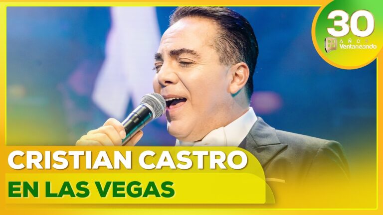 COBERTURA ESPECIAL: Cristian Castro celebró fiestas patrias en Las Vegas | Ventaneando