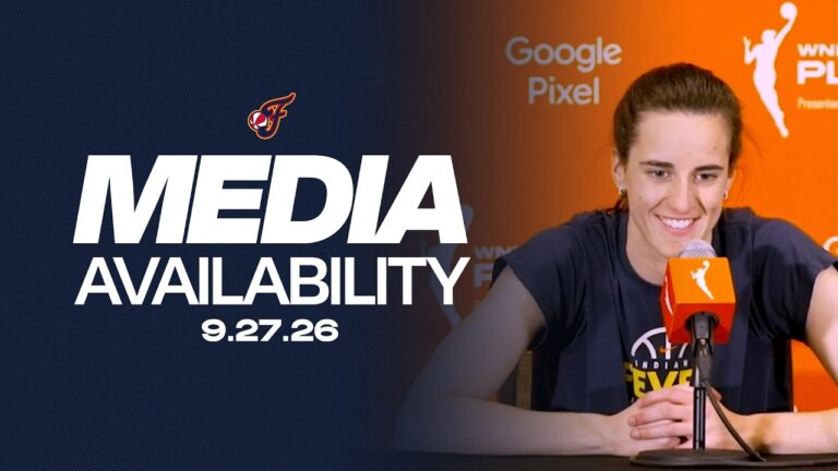 Caitlin Clark Pregame Media Availability at Las Vegas Aces | September 27, 2026