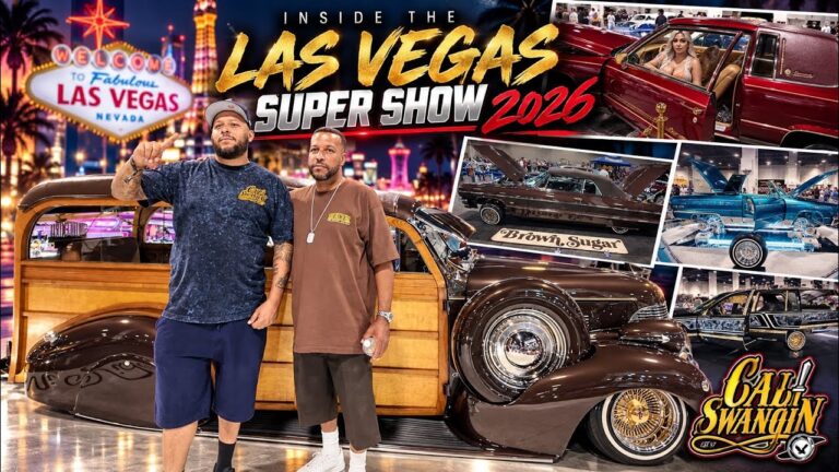 Cali Swangin Takes Over the Las Vegas Lowrider Super Show 2026