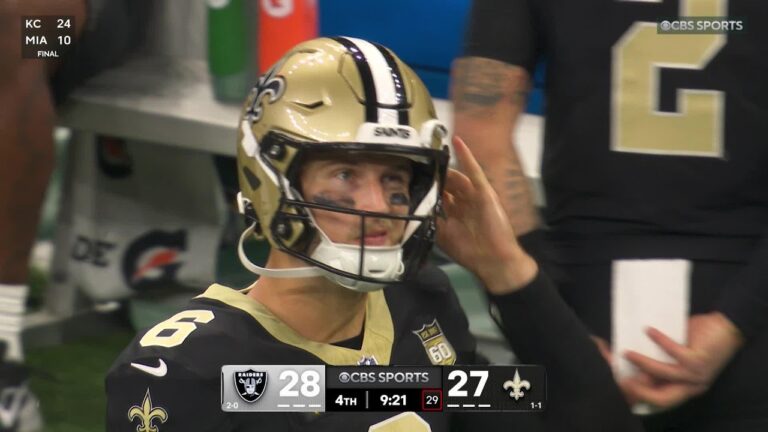 Can the Raiders start 3-0? Raiders VS saints down to the wire ending
