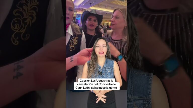 Caos en Las Vegas por la cancelación del concierto de #CarínLeón