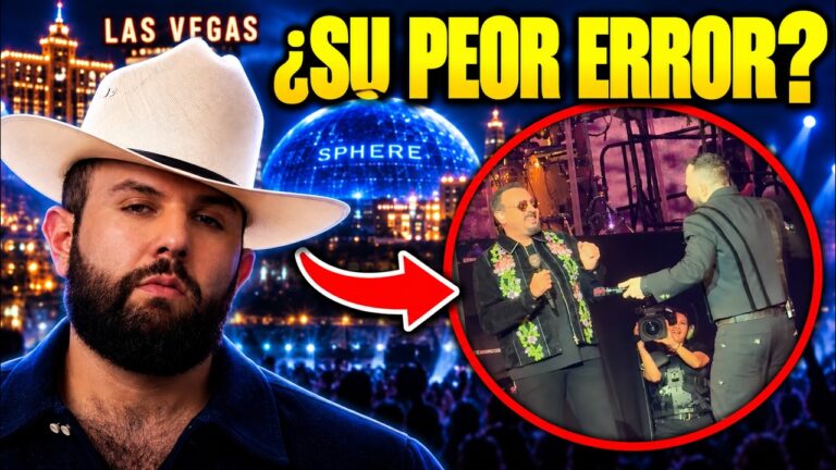 Carín León comete su peor ERROR en la Sphere de Las Vegas