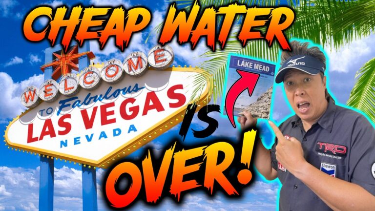 Cheap Lake Mead water is over! Las Vegas Residents shocked at their water Bills!
