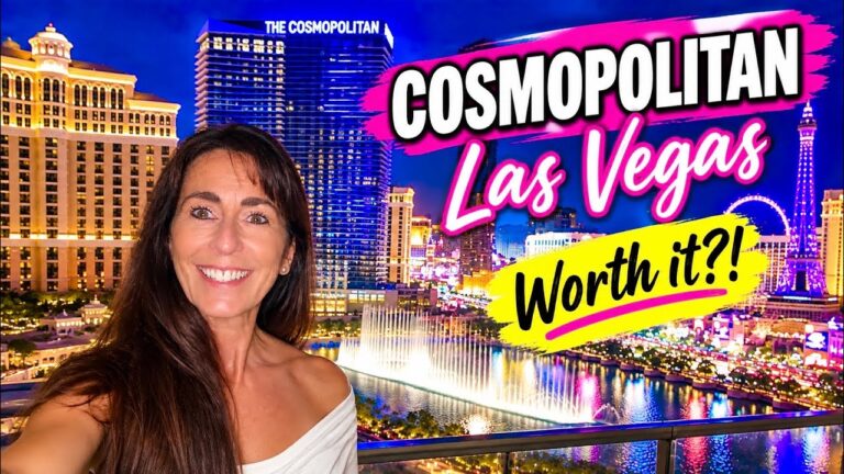 Cosmopolitan Las Vegas-Worth It? Full Room Tour, Dining, Pools, and Bellagio Conservatory✨