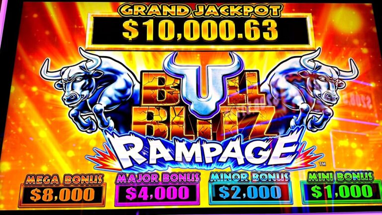 EPIC NEW BULL BLITZ RAMPAGE JACKPOT!!!!!!!!!!!