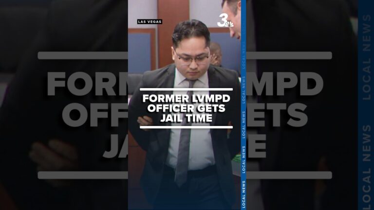 Ex-Las Vegas cop gets month in jail for touching woman inappropriately