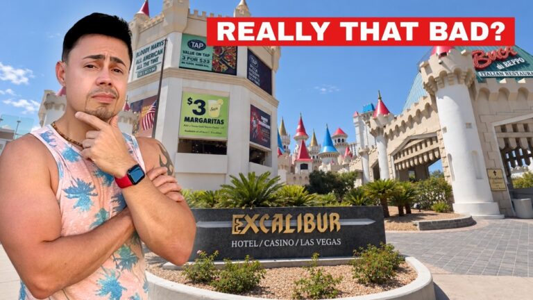 Excalibur Las Vegas Has a TERRIBLE Reputation… I Stayed Anyway