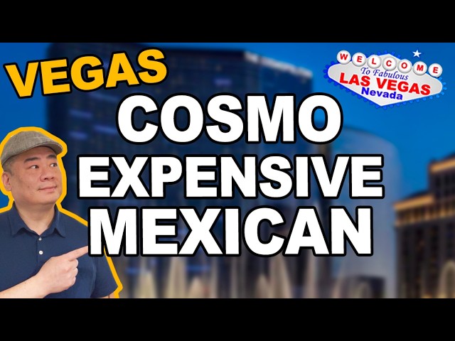Expensive Mexican! The Dan Su Meal at Amaya Modern Mexican. Cosmopolitan Las Vegas