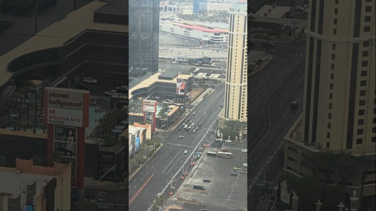 F1 Las Vegas Update From Our Condo on the Vegas Strip #shorts #lasvegas #travel #f1 #vegaspromoter