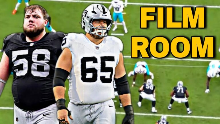 Film Study: The Raiders have an ELITE Offensive Line…