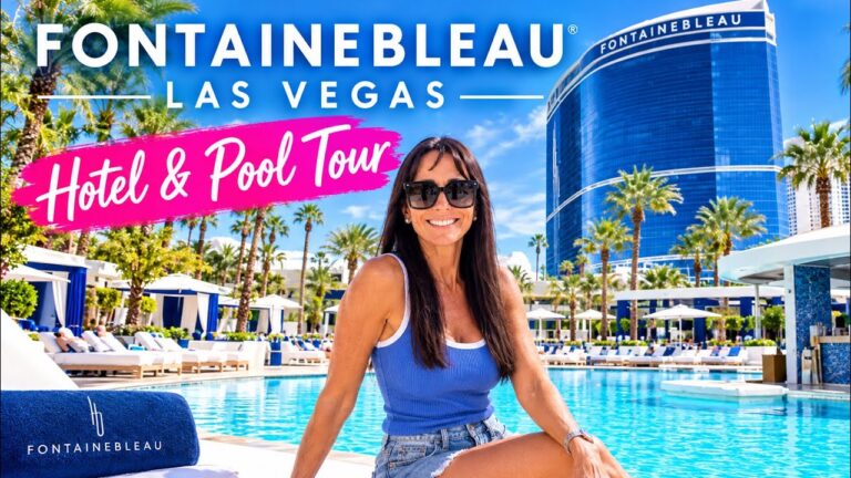 Fontainebleau Las Vegas: Hotel & Pool Tour! Is it Worth it?💙
