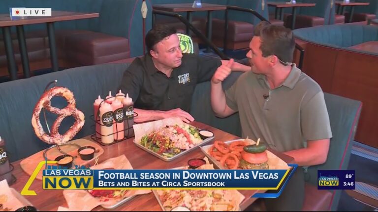 Football Season in Downtown Las Vegas