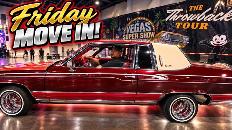 Friday Move In! WHAT DOES IT TAKE? Las Vegas Lowrider Super Show 2026 (Lowrider Blvd)