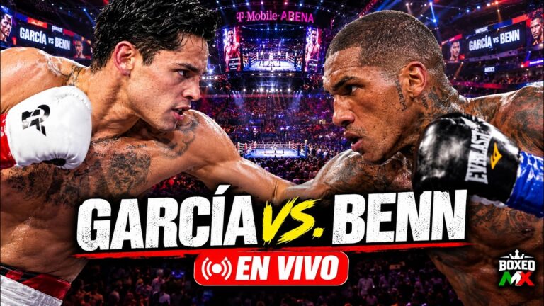 ¡GARCÍA VS BENN EN VIVO! 🔥 TODO PUEDE PASAR EN LAS VEGAS