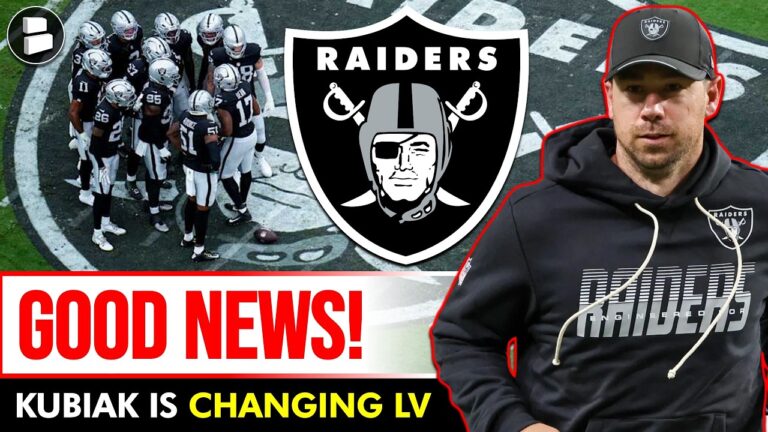 GOOD NEWS! Klint Kubiak Is Changing The Las Vegas Raiders Culture