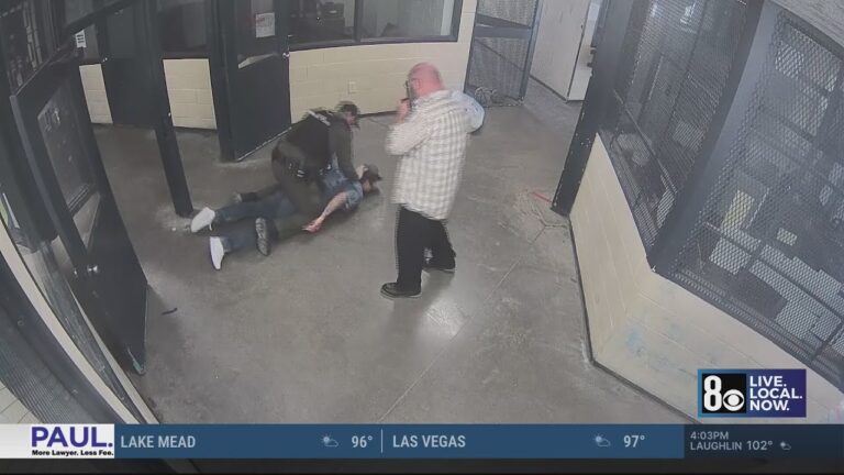 Gaps in surveillance video from Las Vegas-area prison at center of former inmate’s excessive use-of-
